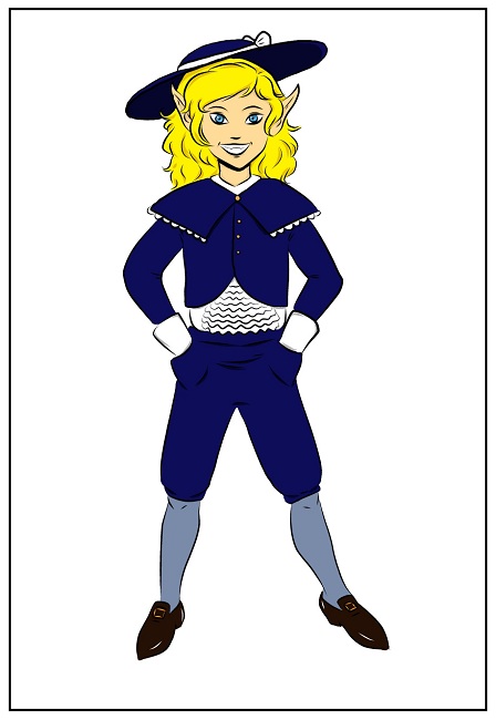 2012 AU Childrens Books Contest:  Rill as Little Lord Fauntleroy